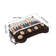 thumbnail image 6 of CTIRCHIU Multi-Color Rattan Woven Handbag for Women, Stylish Coconut Shell Material Purse for Travel and Casual Outings, 6 of 7