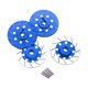 thumbnail image 2 of 4 discos de freno RC profesionales de 12 mm de repuesto para decoración de disco de freno 1:10 azul oscuro, 2 of 9