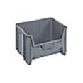 thumbnail image 3 of Box Partners BING112 Gray Giant Stackable Bins- 3, 3 of 3