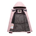 thumbnail image 4 of Abrigo Pesado Gibobby Ropa Deportiva Ligera para Mujer Ciclismo Senderismo Cortavientos Rojo M, 4 of 5