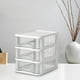 thumbnail image 1 of Fiudx Caja de Almacenamiento Transparente, Organizador de Cajones Multicapa, Diseño de Plástico Resistente, Organizador de Escritorio Versátil, Ideal para Cosméticos, Papelería y Oficina En Casa, Tam, 1 of 3
