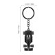 thumbnail image 2 of YSNOOWE Llavero Negro De Único En Metal Con De Para Llaves Y, 2 of 8