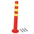 thumbnail image 3 of HILABEE Safe Bollard Post with Reflective Road Intersections Garage Parking Barrier D 68cm, 3 of 9