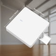 thumbnail image 4 of Riwesomey Interruptor inteligente WiFi, Control remoto inalámbrico, cuenta regresiva, interruptor de automatización, interruptores de sala de Herramientas y ferretería 3 vías, 4 of 6