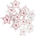 thumbnail image 2 of Botones de Navidad,Botón de nieve,adornos,Fabricación de tarjetas de ,Botones para álbumes de recortes,Botones de 2 agujeros,Botones de madera,Botones de perfecl Botones de Navidad, 2 of 6