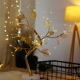thumbnail image 4 of Inteprter Mini lámpara de árbol de Navidad con Control remoto para el hogar, dormitorio, luz interior, lámpara de árbol bonsái, dormitorio Iluminación y accesorios 72 LED, 4 of 6