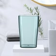 thumbnail image 4 of Mouthwash Cup | Stainless Steel Brushing Mug | Ergonomic Non-Slip Handle | Compact Travel Toothpaste Cup | Mirror Finish | 9.5x6.5x5.5cm | 1 Pack | Blue | Durable, 4 of 6