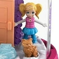 thumbnail image 3 of Polly Pocket Winter Fun Snow Globe - Polly Goes Ice Fishing ~ Winter Cabin, 3 of 5