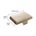 thumbnail image 3 of Mrmaere Ergonomic Memory Foam Car Armrest Box Cushion with Leather Cover for Elbow Support and Center Console Protection, Easy to Install and Multifunctional Use Beige, 3 of 3