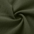 thumbnail image 6 of BiZtdJrK My Orders Placed By Me, Mens Deep V Neck Tank Tops Summer Lightweight Linen Sleeveless Vest Shirts Loose Fit Long Muscle Shirt Tanks Beach Outfits Army Green M, 6 of 7