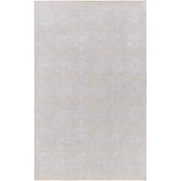 BoutiqueRugs Ronceverte Transitional Area Rug - Gray, Slate Blue - 9'3" x 13'3"