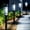 Black, variant on Solar Pathway Lights, 8 Pack LED Solar Lights Outdoor Waterproof, Glass Metal Garden Lighting for Yard Path Landscape Lawn Walkway Driveway, 3000K