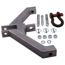 Heavy Duty Tractor Trailer Hitch Receiver 3 Point Attachment