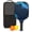 Black-3, variant on Pickleball Paddles Set Of 1, Fiberglass Surface, Fluid Smoke Aurora Art Style, 1 Paddle, 2 Balls & Bag
