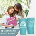 thumbnail image 3 of Medical Assistant Gifts for Women - Appreciation/Graduation Gifts for MA - 20 oz Stainless Steel Insulation Tumbler, 3 of 6