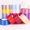 thumbnail image 4 of 4cm Color Red Ribbon DIY Ribbon Rose Flower Decorative Silk Ribbon Cake Packaging Ribbon Valentine Ribbon, 4 of 5
