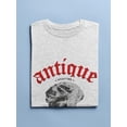 thumbnail image 3 of David Halftone Antique T-Shirt Men -Image by Shutterstock, Male Medium, 3 of 4