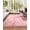 Pink, variant on Jingle bears Pink Rug 3x4 Faux Fur Sheepskin Rug Fluffy Furry Soft Area Rug for Living Room Bedroom