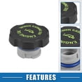 thumbnail image 3 of Unique Bargains Car Engine Oil Filler Cap No.53020555 Gas Tank Fuel Filler Cap Cover for Jeep Wrangler 1997-2002, 3 of 6