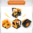 thumbnail image 4 of bxhwj Beach Excavator Toy for Kids, Large Construction Vehicle with Telescopic Arm, Push and Go No Battery Sandbox Toy for Boys Girls Ages 3-6 Years Old, 4 of 9