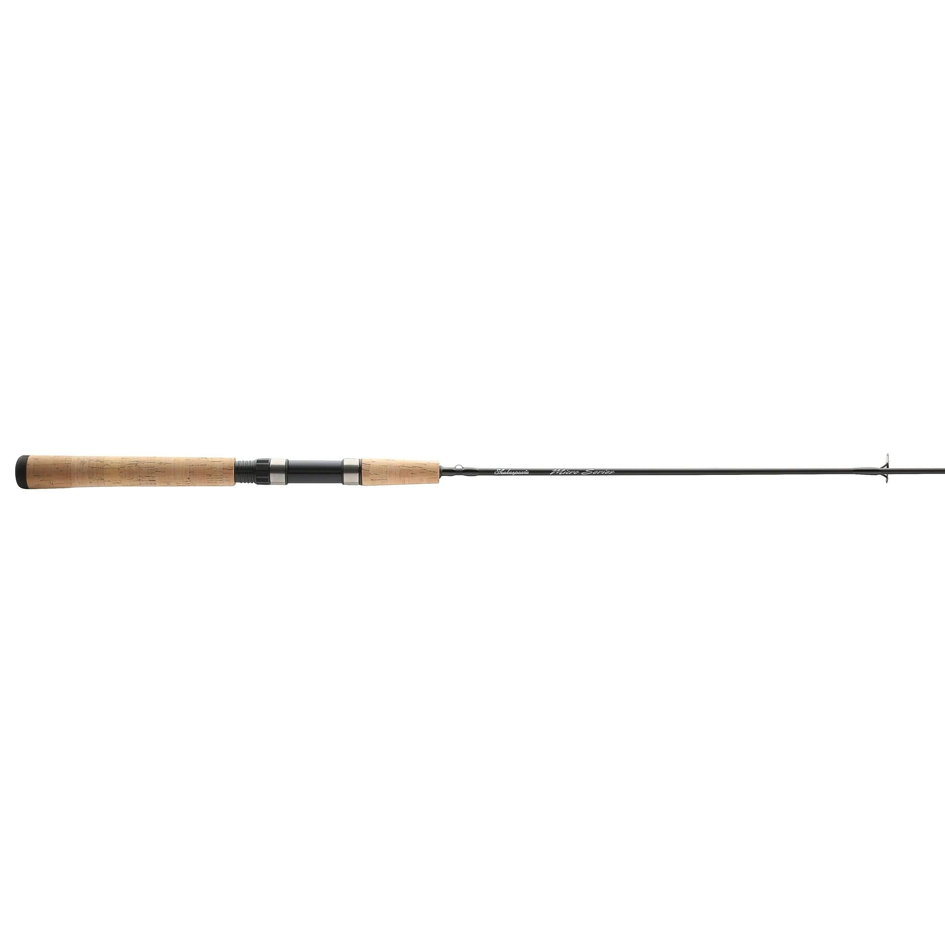 Shakespeare Micro 7' Spinning Rod, 2-Piece Fishing Rod, Graphite Composite Blank