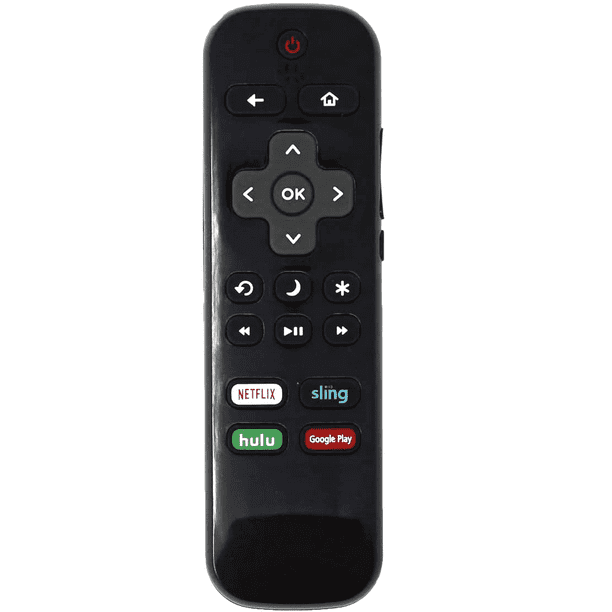 Insigne de Remplacement NS-RCRUS-17 Compatible avec la Télécommande Roku TV pour l'Insigne NS173-55DR710NA17 Télévision