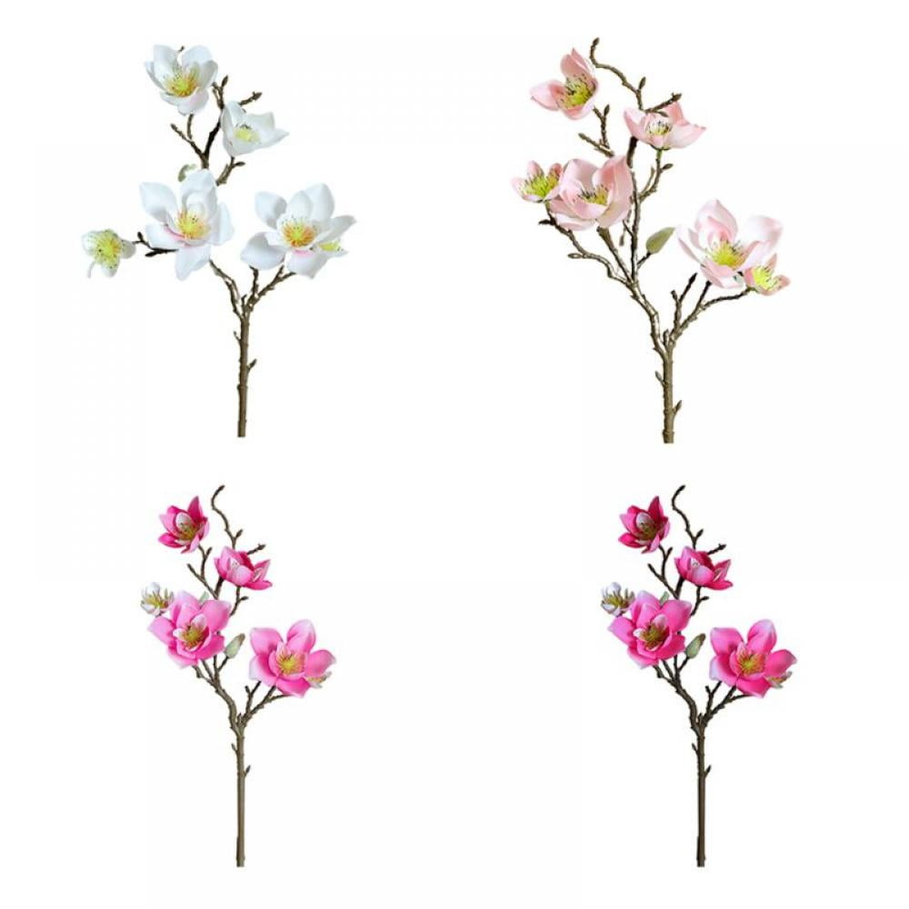 Buy Magnolia Flowers with Buds Branch Artificial Magnolia Blooms
