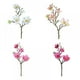 thumbnail image 4 of Ramo de flores de magnolia Savlot con capullos, flores artificiales de magnolia, ramos de boda, tallos florales en blanco para jarrón, arreglo floral, centro de mesa, decoración del hogar, 4 of 6