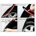 thumbnail image 2 of Wheel Arch Protector Trim Lips, Universal Fit Scratch Proof Glossy Black Wheel Eyebrow Strip  For Most Cars For, 2 of 7