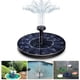 thumbnail image 1 of Fuente solar, bomba de estanque solar de 1 W, bomba de agua solar de altura máxima de 60 cm | Bomba de fuente flotante solar para estanque de jardín o fuente de pecera, baño para pájaros, 1 of 7
