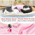 thumbnail image 3 of Tingzi Cat Recovery Suit for Abdominal Wounds,Cat Onesie for Cats After Surgery Cone of Shame Alternative Surgical Spay Suit for Female Cat, 3 of 7