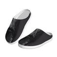 thumbnail image 2 of Daiia Monochrome Giraffe Expression Print Women’s Fuzzy Slippers Memory Foam Lightweight House Shoes Cozy Loafer Flannel House Shoes-37/38, 2 of 7