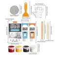 thumbnail image 3 of CHENjy All Purpose Porcelain Repair Kit Multi Surface Chip and Crack Fix for Bathtub Tile Enamel Fiberglass Acrylic Ceramic with Color Matching Epoxy White, 3 of 6