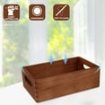 thumbnail image 1 of UPOUART 1Pack Wood Crate Box Multi Functional Storage Simple Design For Householders, 1 of 6