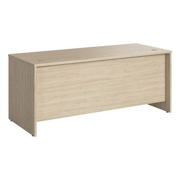 Bowery Hill Engineered Wood Natural Elm Office Desk Rectangular 72" x 30"