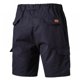 thumbnail image 3 of Pantalones cortos cargo para hombre, cintura elástica, corte holgado, bolsillos grandes, clásicos, informales, elásticos., 3 of 6