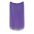 thumbnail image 1 of Makeup｜Bradem wig April Deals Hair Extensions Real Human Hair Remy Wire In Hair Extensions Secret Fish Line Hair Piece With 2 Clips Long Straight 20 Inch, 1 piece ear-hanging dyed wig, 1 of 9