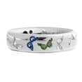 thumbnail image 1 of Xihbxyly Anillo de Circonitas de Colores, Exquisita Joya con Incrustaciones, Diseño Único para Compromiso, Cómodo para Cualquier Ocasión, Regalo Perfecto para Mujer, Elegante Accesorio para Momentos, 1 of 2