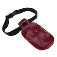 thumbnail image 2 of figatia Peignes en Cuir Sac Outils de Barbier Rouge, 2 of 9