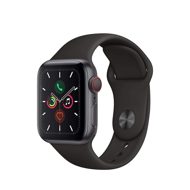 Restored Apple Watch Series 6 GPS, 40mm Space Gray Aluminum Case