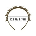 thumbnail image 2 of Black Braider Hair Clip Burst Pin Hairdo Bring Hair Hoop Multi\-storey Wisp Air Weave Head Hoop Styling Tool coffee, 2 of 9