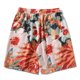 thumbnail image 5 of Mens Casual Pantalones Cortos Botones de la Impresión de la Playa Turndown Traje de Manga Corta, Dos Piezas de Conjunto para Primavera Verano Diario, 5 of 5