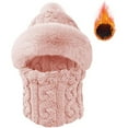 thumbnail image 3 of 1 Piece Women's Winter Windproof Balaclava Hat and Neck Warmer - Convertible Full Face Mask, Foldable Mask, Suitable for Cycling, Snow Sports, Outdoor Activities, 3 of 9