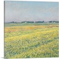 thumbnail image 1 of ARTCANVAS The Plain Of Gennevilliers Yellow Fields Canvas Art Print by Gustave Caillebotte - Size: 36" x 36" (0.75" Deep), 1 of 9
