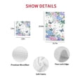 thumbnail image 7 of Spring Flowers Kitchen Dish Towels for Drying Dishes Set of 2, Watercolor Floral Butterflies Botanical Waffle Weave Microfiber Hand Tea Bathroom Towels Quick Dry & Absorbent Towel 15.7x23.6, 7 of 7