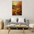thumbnail image 2 of Toile au Design Nature Abstraite Non Encadrée Art Mural Peinture Décoration (12x18 Pouces), 2 of 4