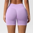 thumbnail image 5 of Women's High Waisted Biker Shorts Stretchy Tummy Control Workout Shorts, 5 of 11