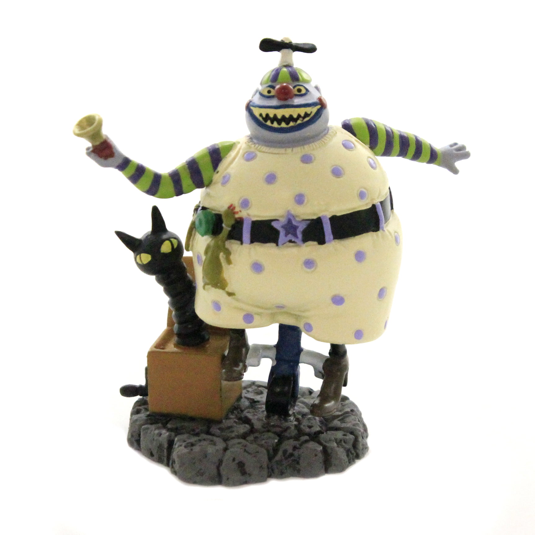 Dept 56 Accessory CLOWN WITH THE TEAR AWAY FACE Nightmare Christmas