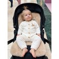 thumbnail image 3 of Cenuakty Baby Knit Romper Stylish Giraffe Embroidery Round Neck Long Sleeve Infant Sweater Jumpsuit Newborn Clothes, 3 of 9