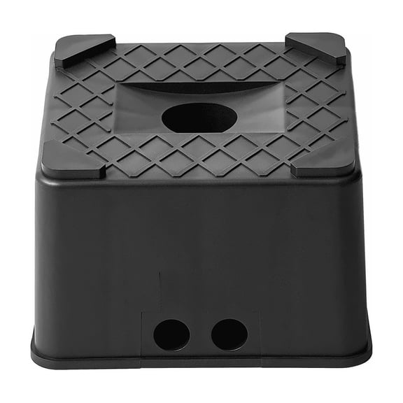 RV Leveling Blocks 6" High 6000lbs - Trailer Jack Pads Camper Accessories - Stable RV Support for Uneven Ground - Fifth Wheel & Travel Trailer